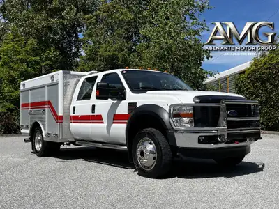 2009 Ford F-550 Super Duty Ex Fire Service Truck Certification valid until April 2026 $57,710 + $995...