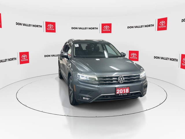2018 Volkswagen Tiguan Highline 15 SPEAKERS | NAVIGATION | TPMS in Cars & Trucks in City of Toronto - Image 2