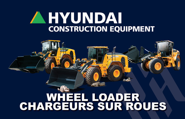 2022 Hyundai Wheel Loader - HL930, HL940, HL955, HL960, HL970 in Heavy Equipment in Truro