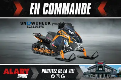 Cette MOTONEIGE POLARIS PATRIOT 9R RMK KHAOS 155 LE 3.25 2026 EXCLUSIF SNOWCHECK est disponible DÈS...