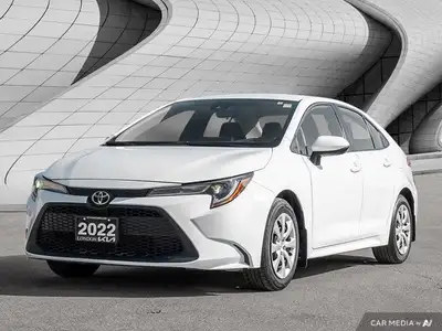 Experience effortless driving in this pristine 2022 Toyota Corolla LE, boasting a remarkably low 87,...