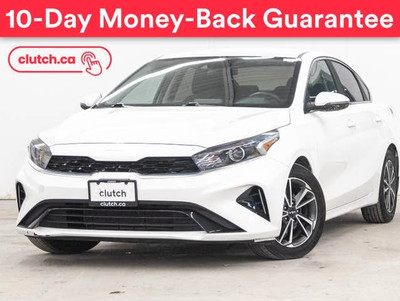 2022 Kia Forte EX w/ Apple CarPlay & Android Auto, A/C, Rearview