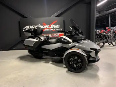 2024 Can-Am RT LIMITED SPYDER RT LIMITED 2024 ! MOTEUR 1330 3 CYLINDRES ET BOITE DE VITESSE SEMI-AUT...