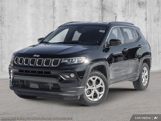 2025 Jeep Compass North 4X4 Nav Heated Seats & Steering in Cars & Trucks in St. Albert