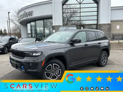 Introducing the 2022 Jeep All-New Grand Cherokee 4XE Trailhawk 4x4 - the ultimate SUV for your next...