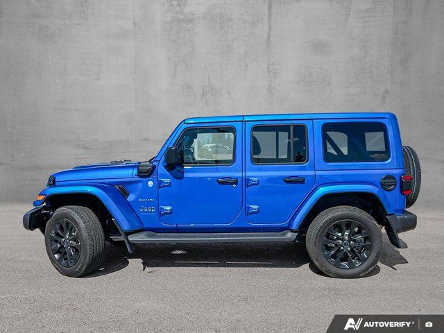 2024 Jeep Wrangler 4xe Sahara | McKinley Leather Faced Seats in Cars & Trucks in Edmonton - Image 2
