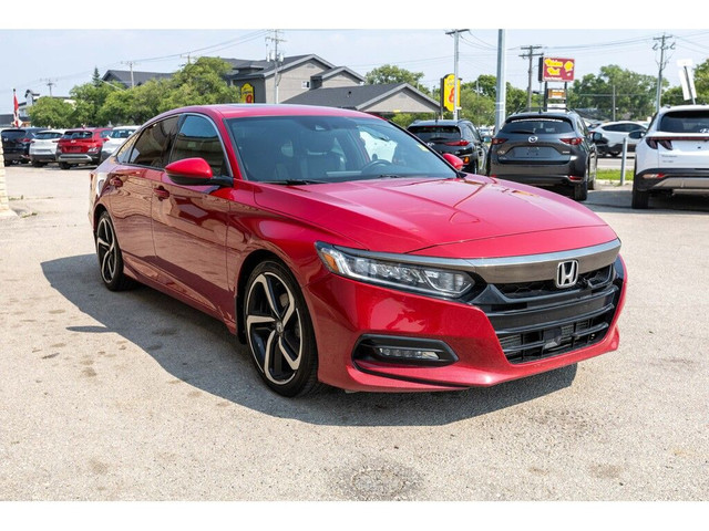 2018 Honda Accord SPORT | SUNROOF | LEATHER | HEATED SEATS | REM in Cars & Trucks in Winnipeg - Image 2