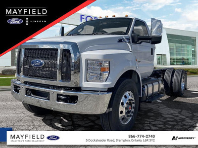 2025 Ford F750 Chassis Truck Regular Cab Dock HGT DIESEL