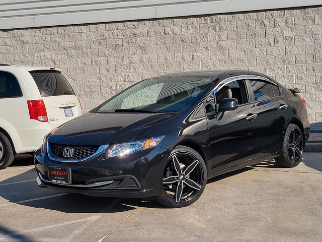 2013 Honda Civic Sdn LX-AUTOMATIC-BACK UP CAMERA-BLACK 5 SPOKE R in Cars & Trucks in City of Toronto