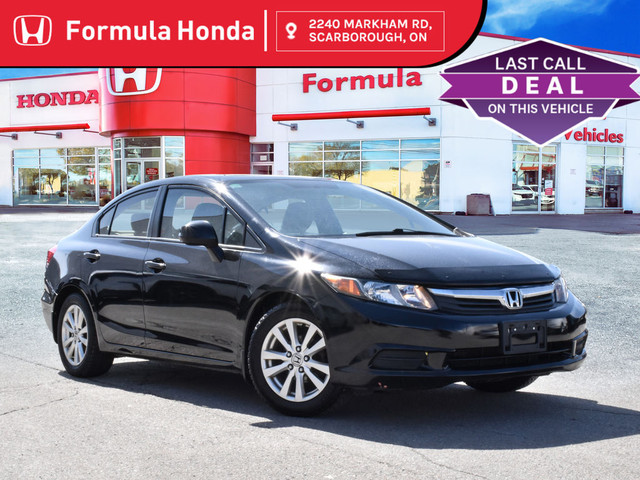 2012 Honda Civic EX AS-IS VEHICLE | SUNROOF | ALLOYS in Cars & Trucks in City of Toronto