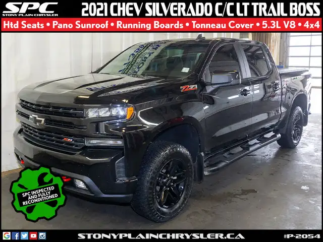 2021 Chevrolet Silverado 1500 Crew Cab Short Box 4-Wheel Drive L in Cars & Trucks in St. Albert - Image 7