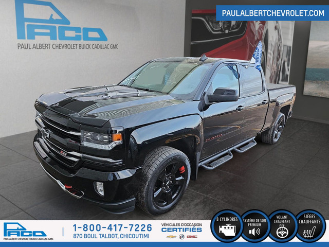 2018 Chevrolet Silverado 1500 4WD CREW CAB 143.5 in Cars & Trucks in Saguenay