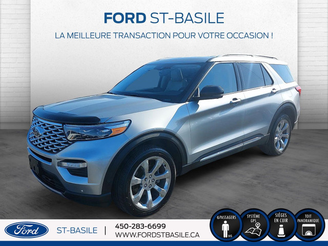 2020 Ford Explorer Platinum CUIR 6 PASSAGERS in Cars & Trucks in Longueuil / South Shore - Image 2