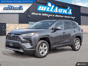 2020 Toyota RAV 4 Hybrid Limited AWD | Leather | Nav | Sunroof | 360 Camera | Radar Cruise | New Tires | New Brakes |