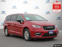 New Price! Odometer is 611 kilometers below market average! Red Hot Pearlcoat 2024 Chrysler Pacifica... (image 6)