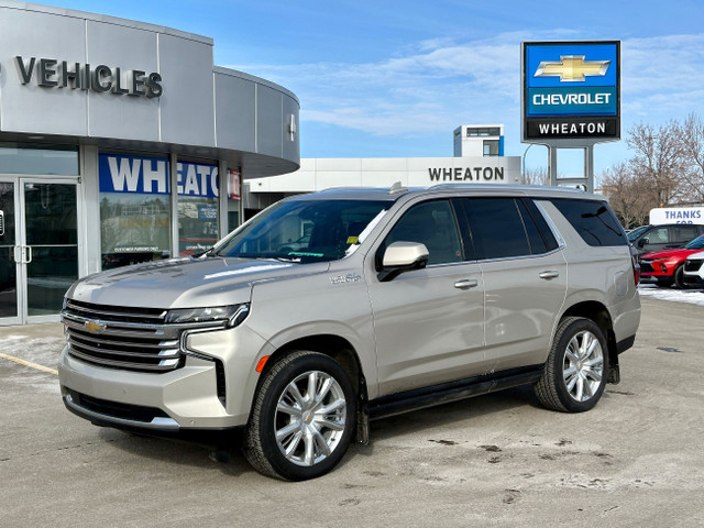 2022 Chevrolet Tahoe High Country HIGH COUNTRY 4X4 6.2L *SUNROOF in Cars & Trucks in Regina