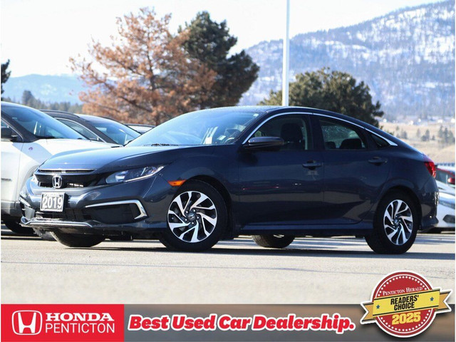 2019 Honda Civic Sedan EX CVT Sedan - BC Vehicle / Backup Cam /  in Cars & Trucks in Penticton