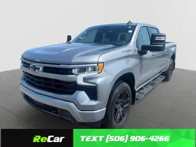 Silverado 1500 RST 4x4 Crew Cab with Lane Keep and Depature Rear Parking Aid, Blind Spot w/ Cross Tr...