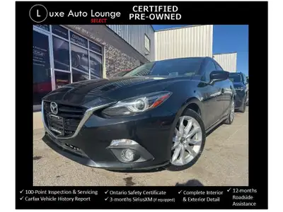 Be the talk of the town in your new Mazda3 GT Sport hatchback!! Features include: automatic transmis...