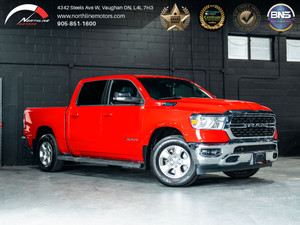 2022 RAM 1500 Big Horn/NAV/CAM/CARPLAY/PARK ASSIST/KEYLESS