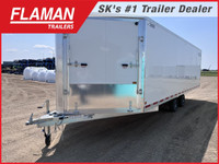 2023 ALCOM HES101X22(6.5) Enclosed Snowmobile Trailer