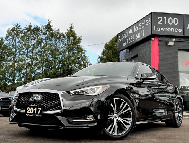 2017 INFINITI Q60 2dr Cpe 3.0t|Technology Pckg| in Cars & Trucks in City of Toronto