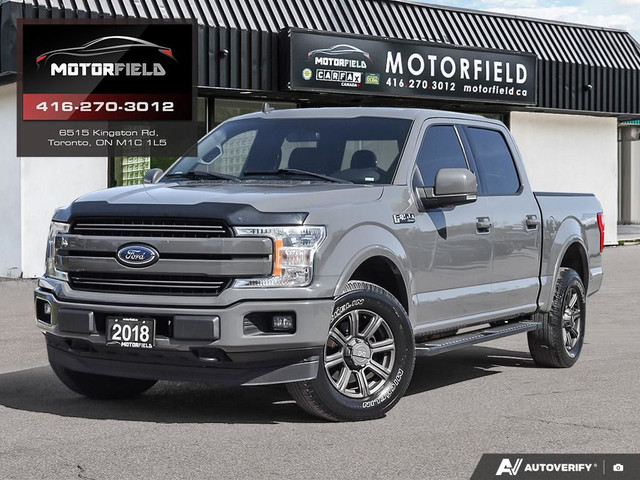 2018 Ford F-150 Lariat SuperCrew 4WD Sport *Accident-Free, B&O* in Cars & Trucks in City of Toronto