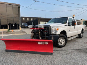 2015 Ford F 350 4WD 6.7L DIESEL *WESTERN SNOW PLOW-SNOW EX SALTER