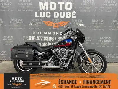 Harley-Davidson FXLR Low Rider 2018 SEULEMENT 24 786 KM MOTO CANADIENNE ALARME MOTEUR 107 MILWAUKEE...
