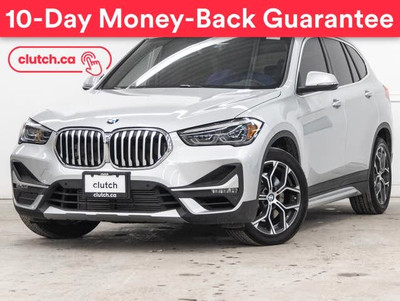 2020 BMW X1 xDrive28i AWD w/ Apple CarPlay, Dual Zone A/C, Rearv