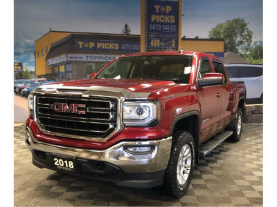  2018 GMC Sierra 1500 SLE, Z71 Package, One Owner, Accident Free