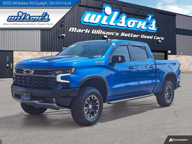 2022 Chevrolet Silverado 1500 ZR2 Crew 4X4 | 3LT | Leather in Cars & Trucks in Guelph