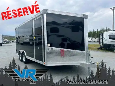 VR Thetford Paiement à partir de 0$/sem. + TX. 2025 Ideal Cargo IDEV8516TA3 remorque evocore 8.5 x 1...