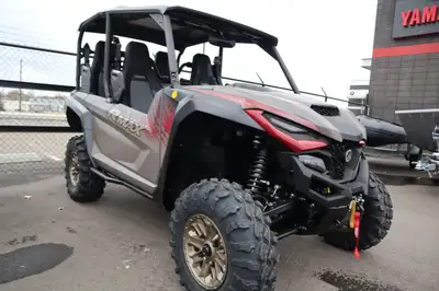 2024 Yamaha Wolverine® RMAX4™ 1000 SE MSRP $33,799++ Experience extreme adventure with maximum cabin...