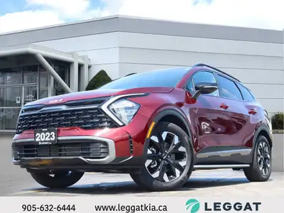 Experience rugged sophistication and all-weather capability with the 2023 Kia Sportage X-Line AWD in...