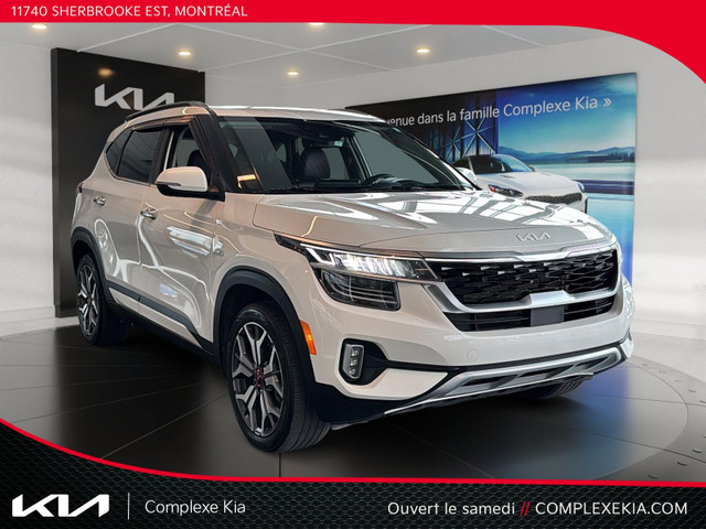 2022 Kia Seltos SX Turbo AWD *Taux a partir 4.89%* GPS Cuir Toit in Cars & Trucks in City of Montréal - Image 3