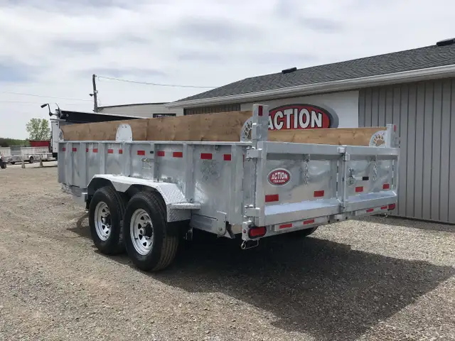 2025 ACTION SERIES MENNONITE MADE DUMP TANDEM AXLE ACTION SERIES in Cargo & Utility Trailers in Hamilton - Image 4