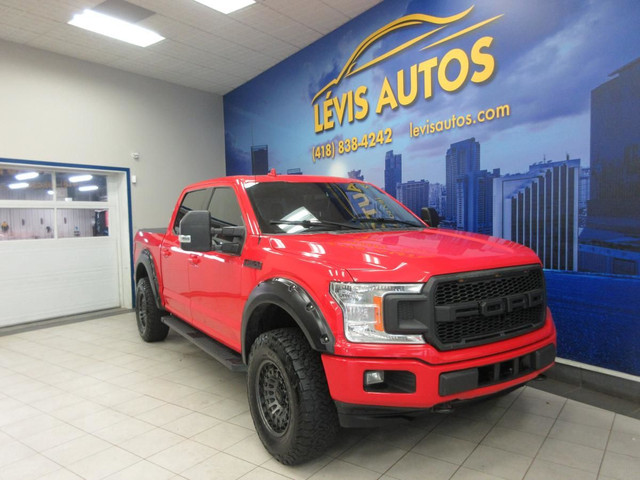 FORD F-150 2020 SPORT FX4 OFF-ROAD 4X4 CUIR TOIT PANO CAMERA REC in Cars & Trucks in Lévis - Image 4