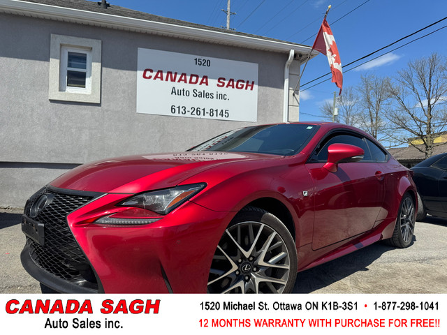 2017 Lexus RC350 FSPORT in Cars & Trucks in Ottawa