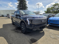 This brand new ANTIMATTER BLUE METALLIC 2025 FORD F-150 LIGHTNING LARIAT is powered by an ELECTRIC E... (image 3)