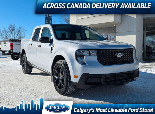 2025 Ford Maverick XLT | BLACK APP PKG | 4K TOW PKG | LUXURY PKG in Cars & Trucks in Calgary