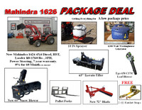New Mahindra 1626 Super 10 Winter Package