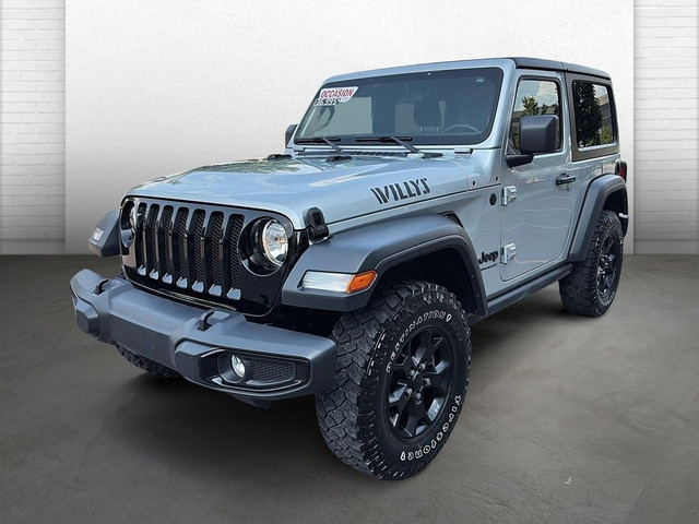 2022 Jeep Wrangler * WILLYS * 4X4 * 2 PORTES * V6 * TOIT RIGIDE  in Cars & Trucks in Longueuil / South Shore
