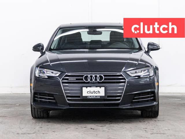 2017 Audi A4 Progressiv AWD w/ Apple CarPlay, Nav, Sunroof in Cars & Trucks in City of Toronto - Image 2