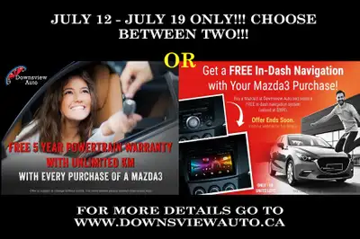 ONCE IN A LIFETIME OFFER!!!! JULY 12 - JULY 19 ONLY YOU CAN CHOOSE BETWEEN TWO AMAZING PROMOTIONS!!!...