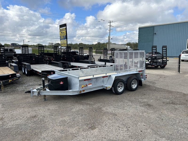Galvanized Tandem Landscape Trailer in Cargo & Utility Trailers in Oshawa / Durham Region