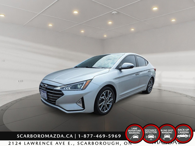 2019 Hyundai Elantra BLIND SPOT MONITORING|SUNROOF|LEATHER|1 OWN in Cars & Trucks in City of Toronto - Image 3