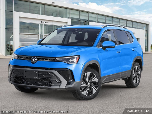 2025 Volkswagen Taos Comfortline 4MOTION Sunroof, AWD, Turbo—Ver in Cars & Trucks in Medicine Hat