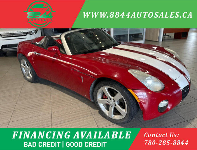 2008 Pontiac Solstice Base 2.4L, MANUAL, RWD, CONVERTIBLE, ALLOY in Cars & Trucks in Calgary