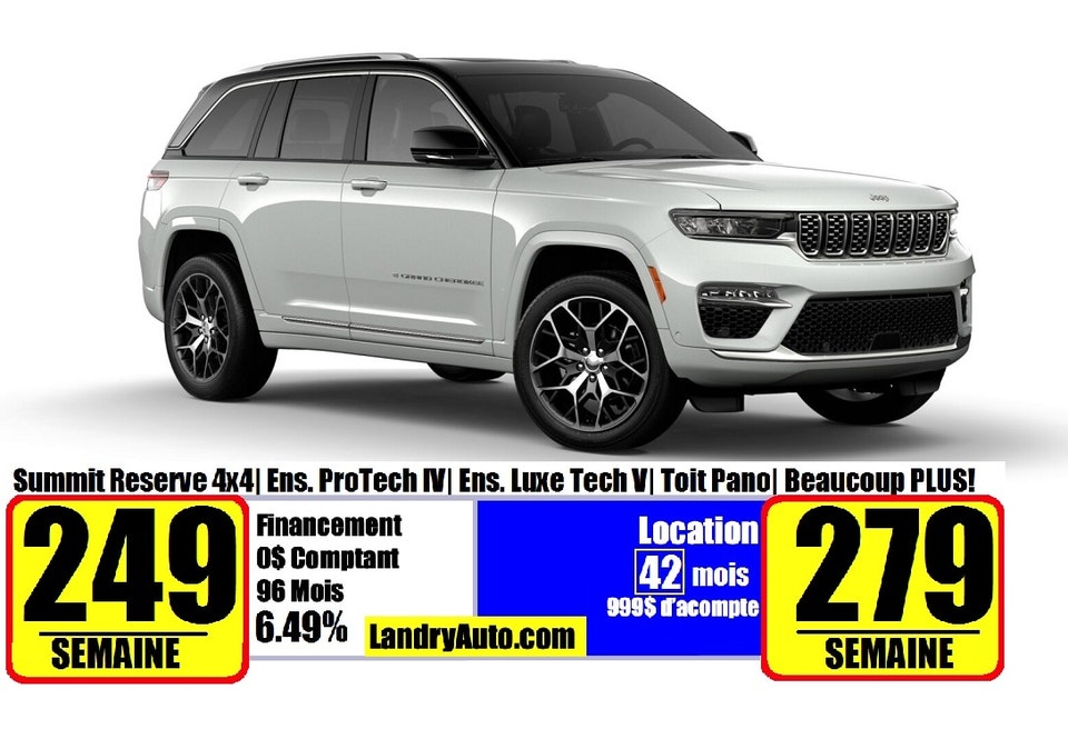 2023 Jeep Grand Cherokee SUMMIT RESERVE